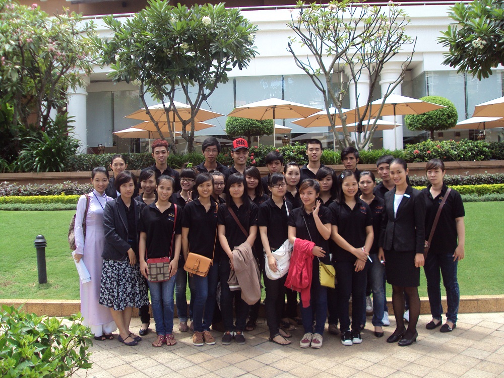 Hệ trung cấp chính quy kiến tập tại khách sạn Park Hyatt Saigon