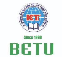 logo của trường DKB - Trường đại học kinh tế - kỹ thuật Bình Dương (*)