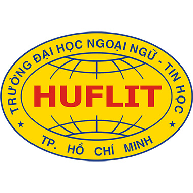 logo của trường DNT - Trường đại học ngoại ngữ - tin học  TP.HCM (*)