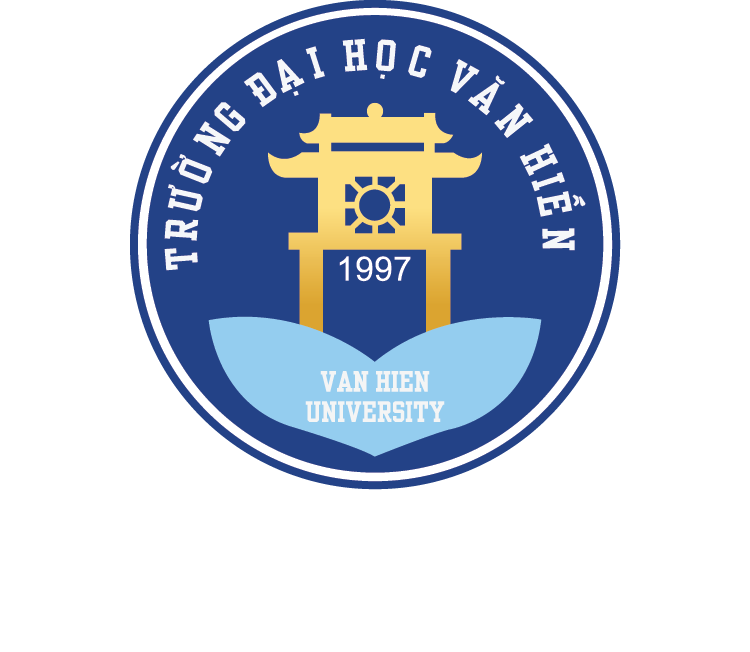 logo của trường VHU - Trường đại học Văn Hiến (*)