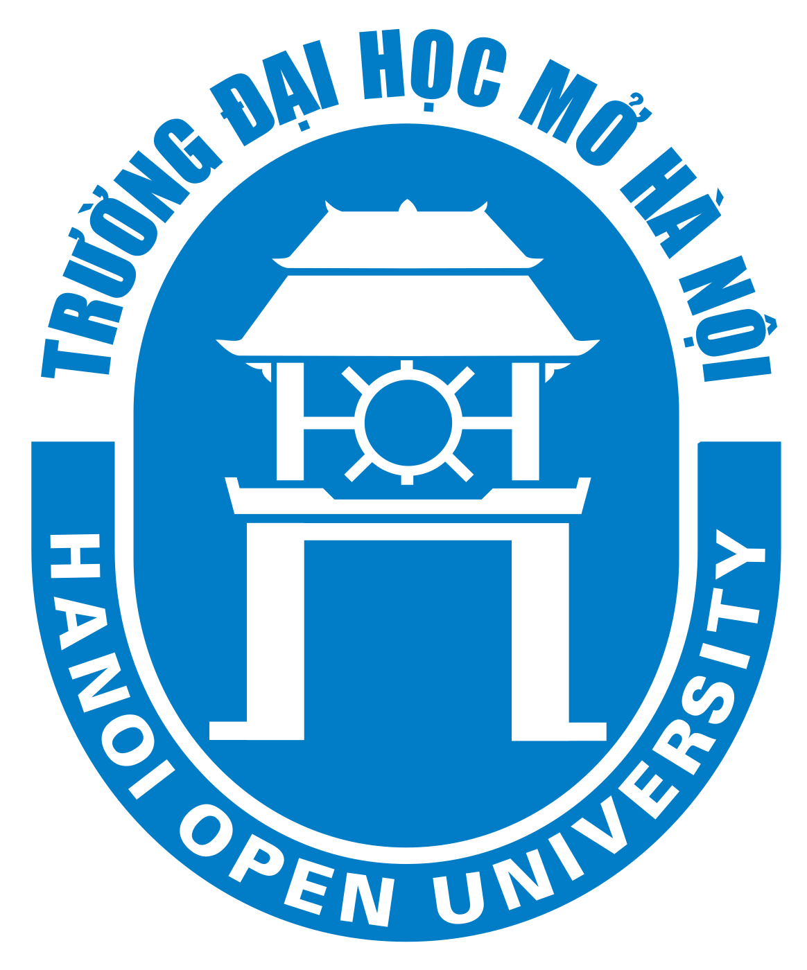 logo của trường MHN - Trường đại học mở Hà Nội