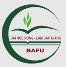 logo của trường DBG - Trường đại học nông lâm Bắc Giang