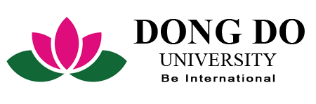 logo của trường DDU - Trường đại học dân lập Đông Đô (*)