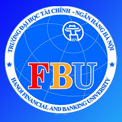logo của trường FBU - Trường đại học tài chính - ngân hàng Hà Nội (*)