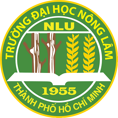 logo của trường NLS-trường đại học Nông Lâm TP.HCM